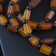 Raw unpolished amber beads bracelet